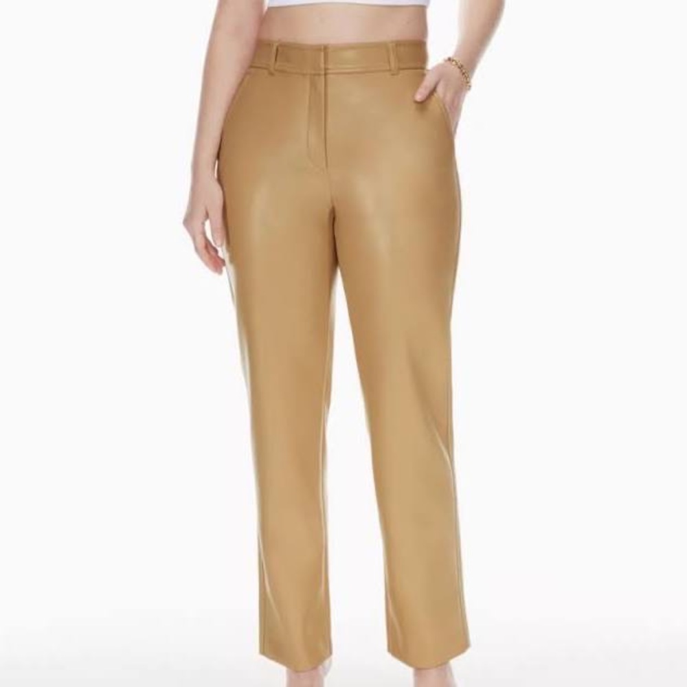 Babaton Vegan Leather Pants